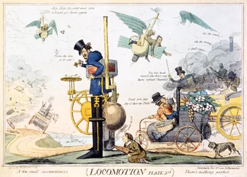 Locomotion, Plate 2nd, c.1835